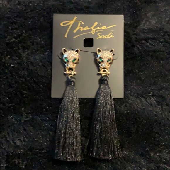 Thalia sodi leopard earring - Picture 1 of 2